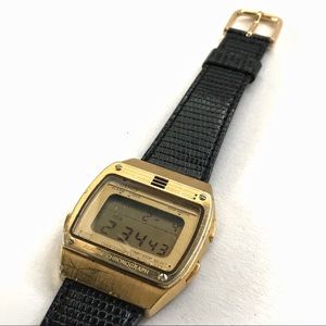 ULTRA RARE Vtg Seiko Digital Chrono Watch